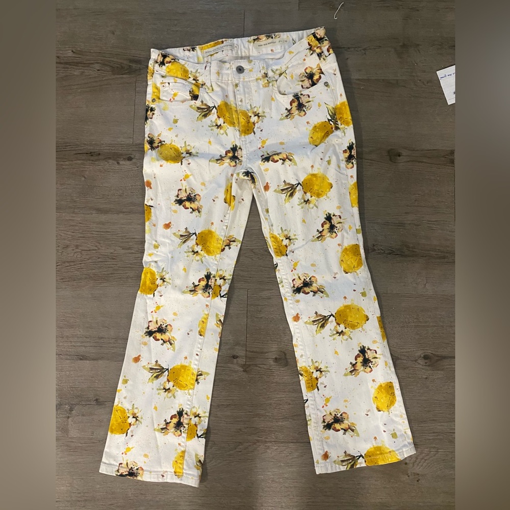 Anthropologie Lemon Jeans